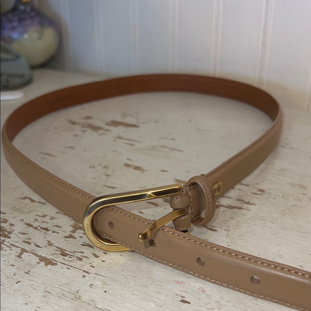 Lauren Ralph Lauren Italian Leather belt 29” - 33”